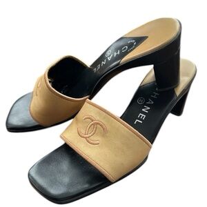 CHANEL heels/mules